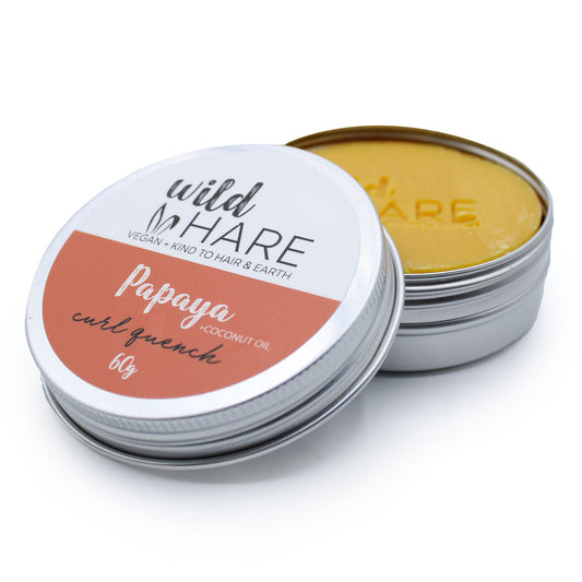 Wild Hare Solid Shampoo Tin Papaya
