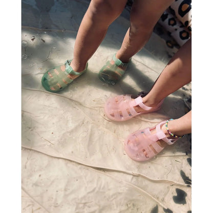 Go Bananas JELLY SANDALS (Pink Lobster) 25-29