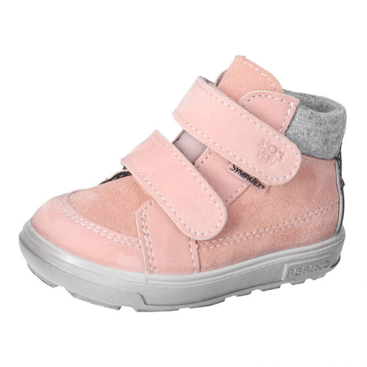 Ricosta PINGU Waterproof Leather Boots (Barbie Pink)