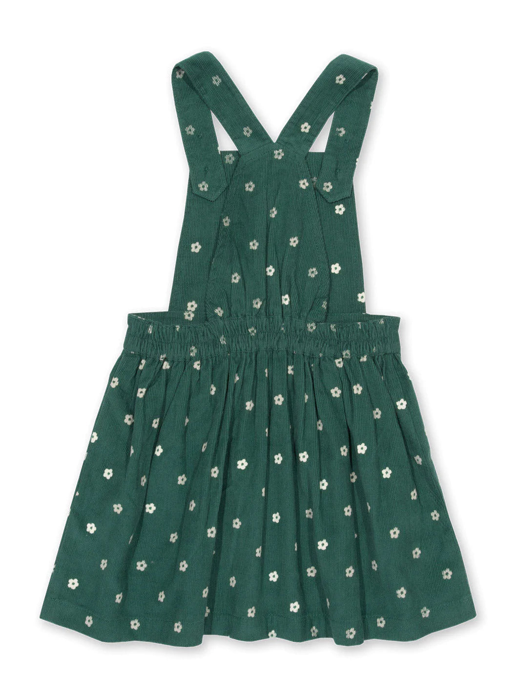 Flower Dot Cord Pinafore