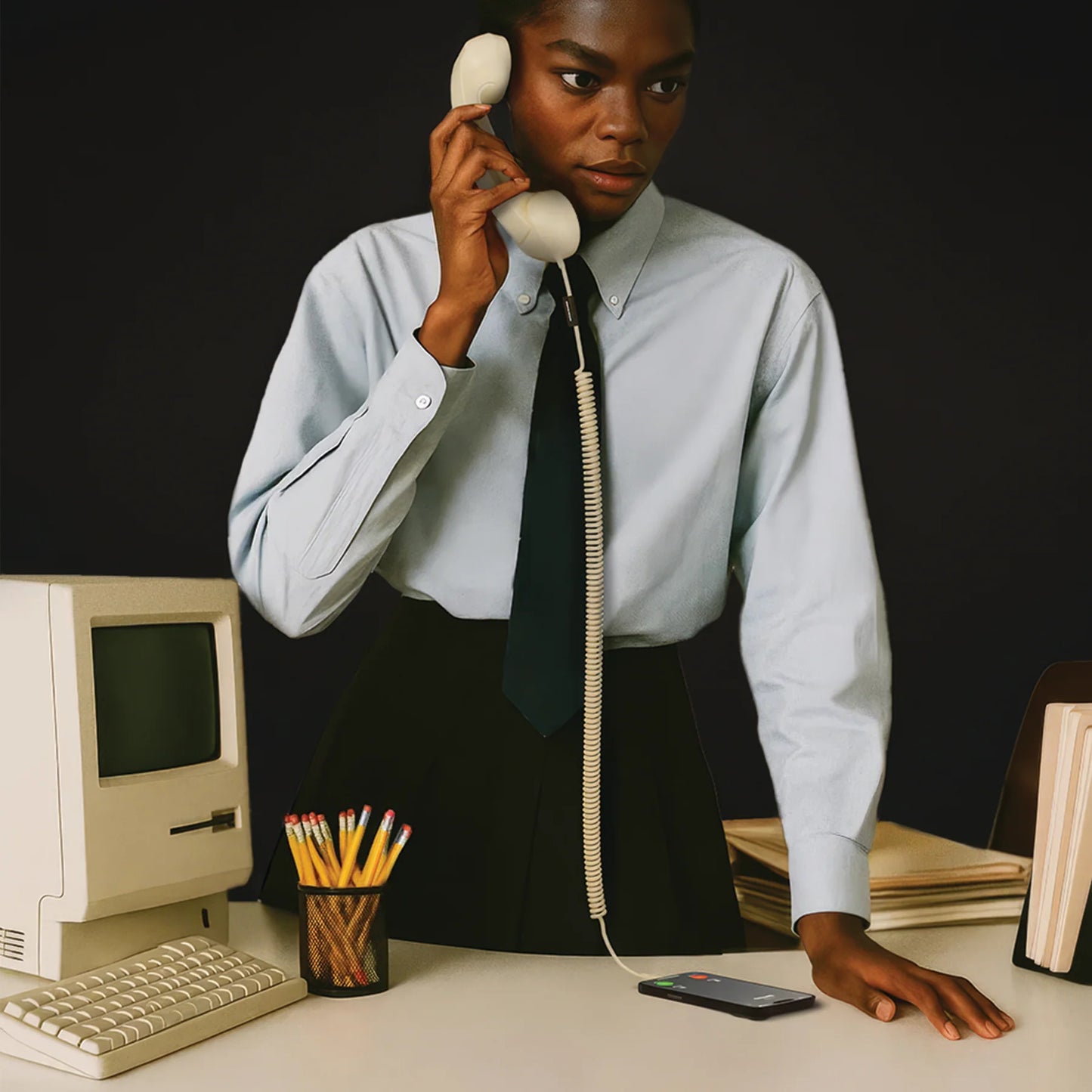 USB Pop Phone - Sandstone