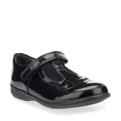 StartRite POPPY PATENT School Shoes (Black) 30-33