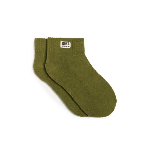 Roka Wembley Cotton Socks UK3-8 (Avocado)