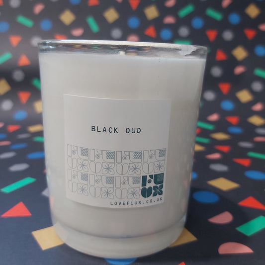 Flux Large Plant Wax Candle - Black Oud