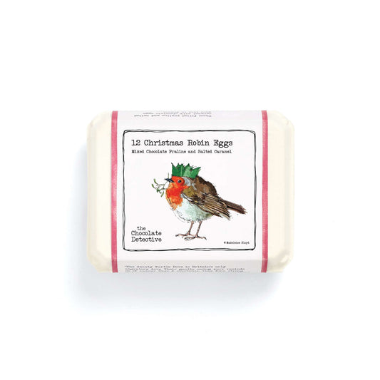 12 Christmas Robin Eggs (Praline & Salted Caramel)