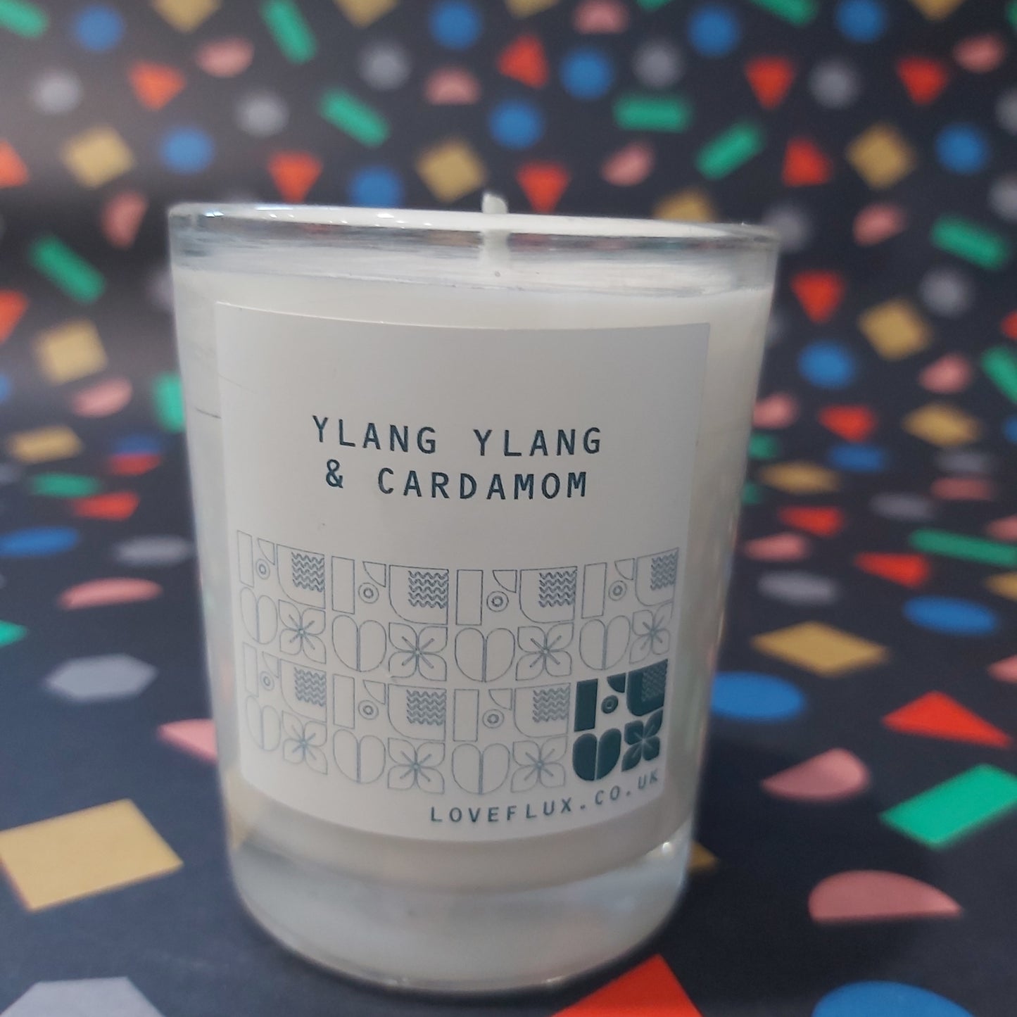 Small Plant Wax Candle - Ylang Ylang & Cardamom