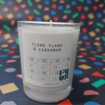 Small Plant Wax Candle - Ylang Ylang & Cardamom