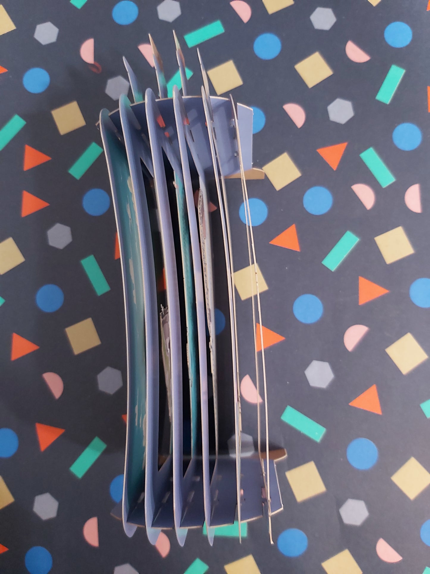 Message In A Bottle 3D Pop-Up Card Dunbar