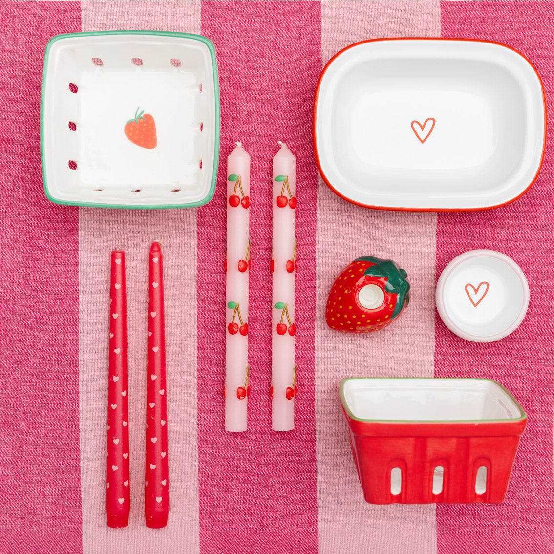 Enamel Baking Dish Heart