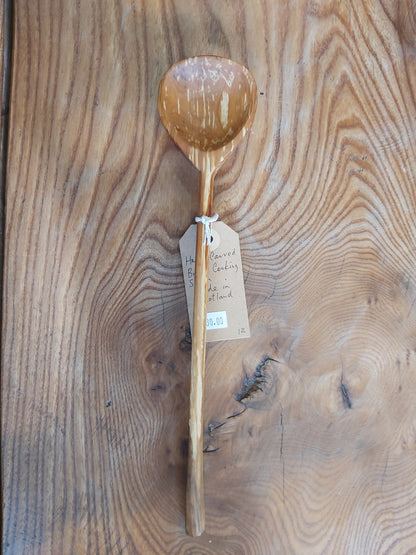 Hand Carved Birch Cooking Spoon