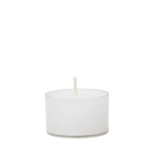 Broste Tealight Candle Pure White (6 hour burn time)