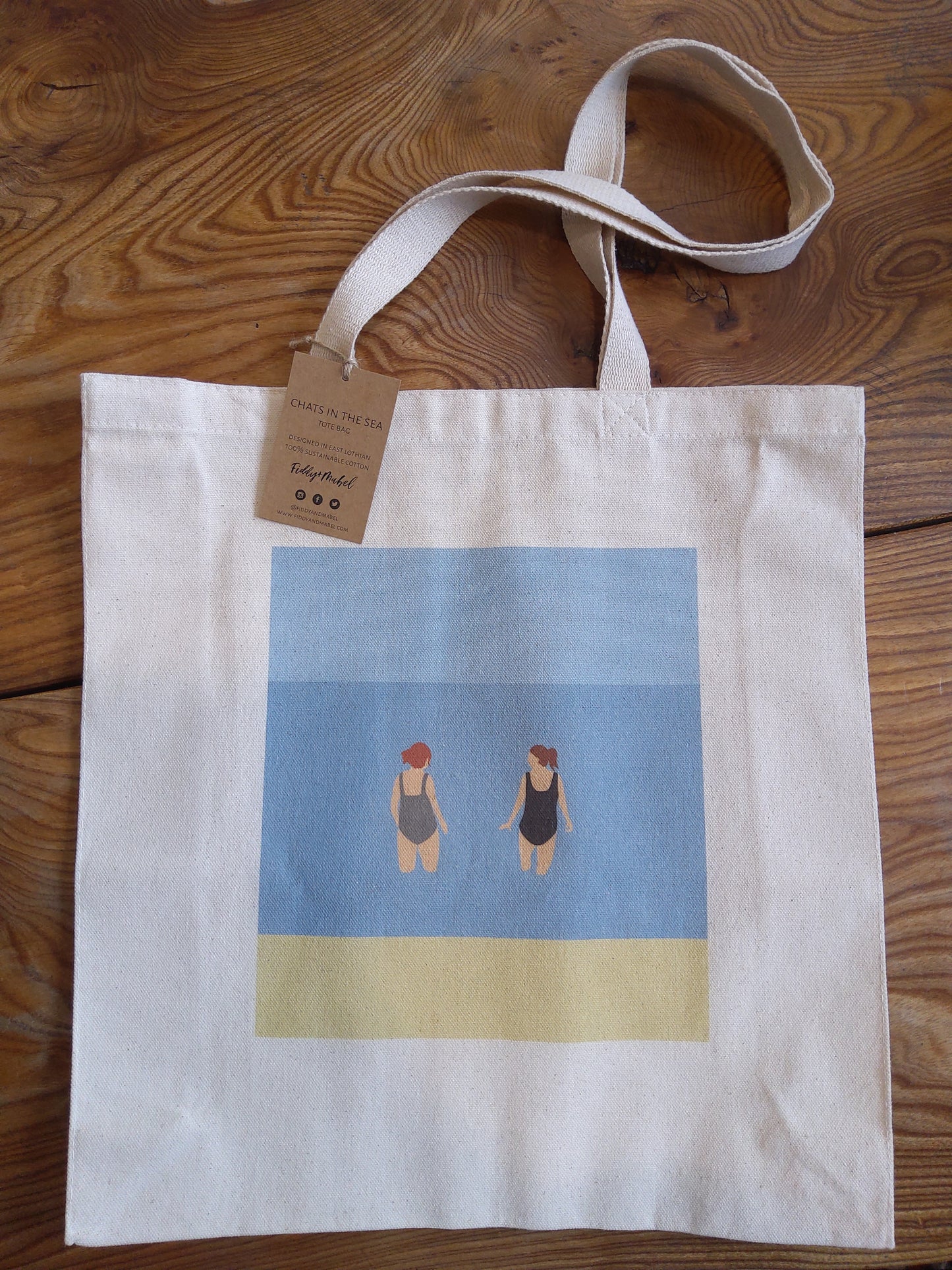 FM Tote Bag Chats In The Sea