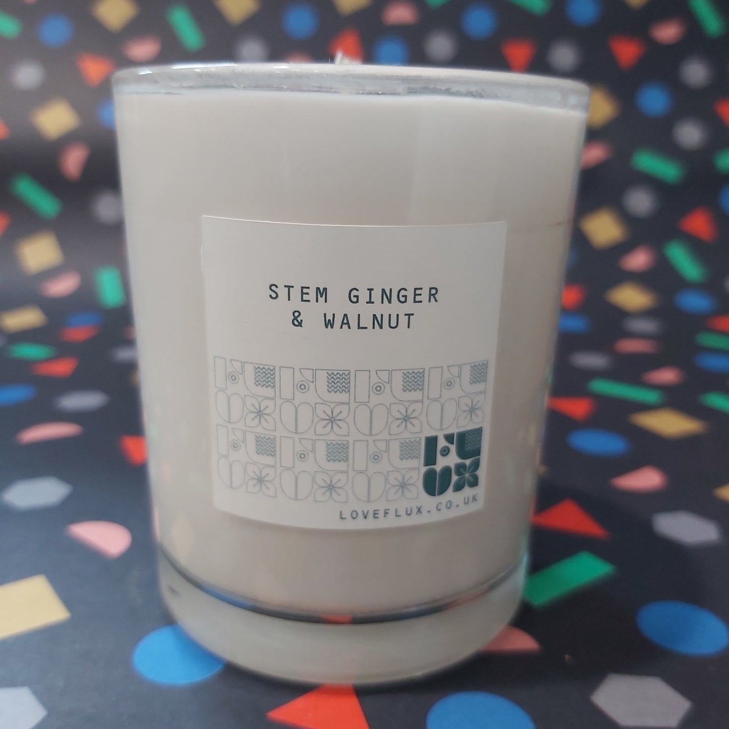 Flux Large Plant Wax Candle - Stem Ginger