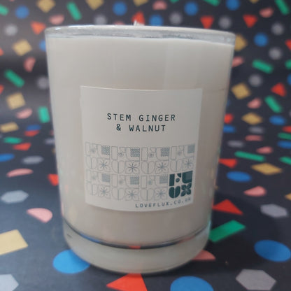Flux Large Plant Wax Candle - Stem Ginger