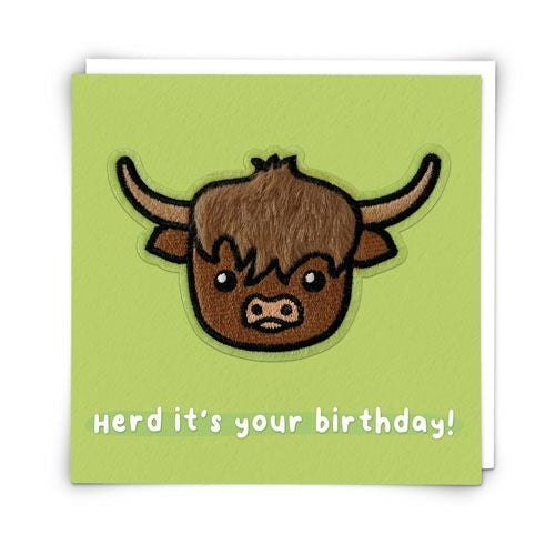 Moji Card Hamish Cow