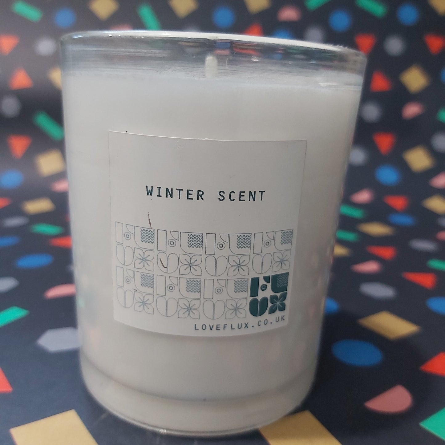 Flux Large Plant Wax Candle - Winter Scent