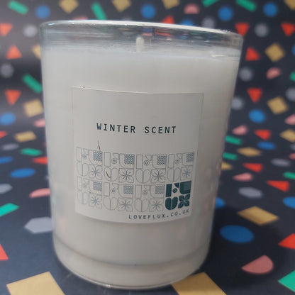 Flux Large Plant Wax Candle - Winter Scent