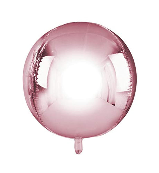 Giant Rose Gold Orb Balloon