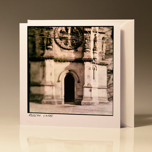 Blank Photo Card Rosslyn Chapel by Daniel Dabrowski