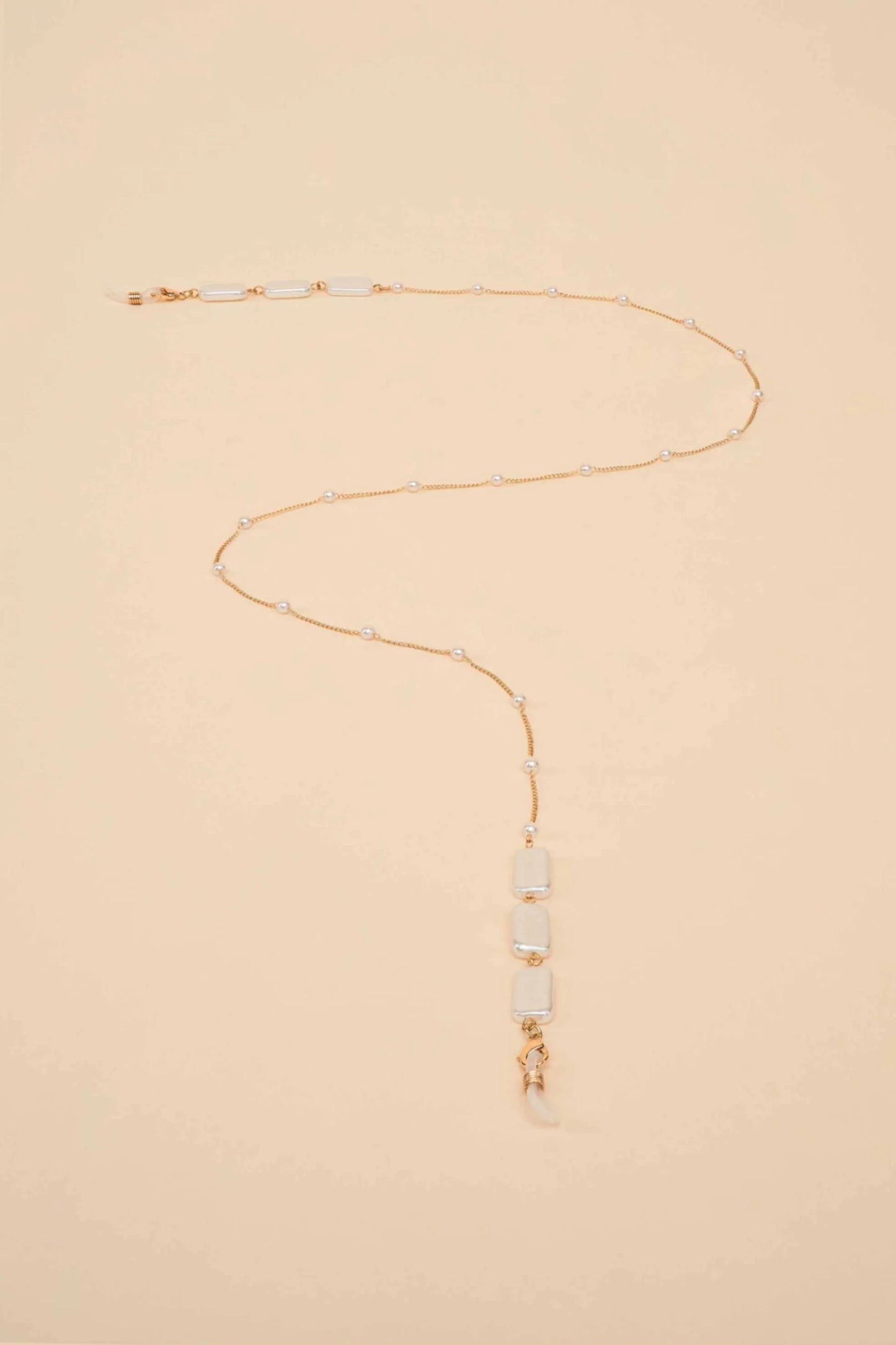 Delicate Glasses Chain with Pearl