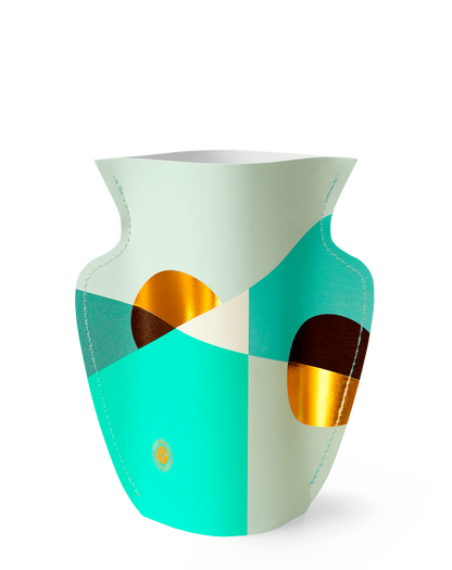 Mini Paper Vase Siena Mint