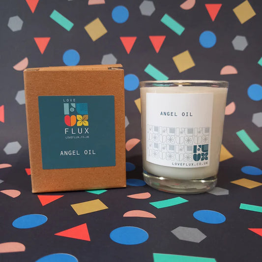 Flux Small Plant Wax Candle - Angel Oil