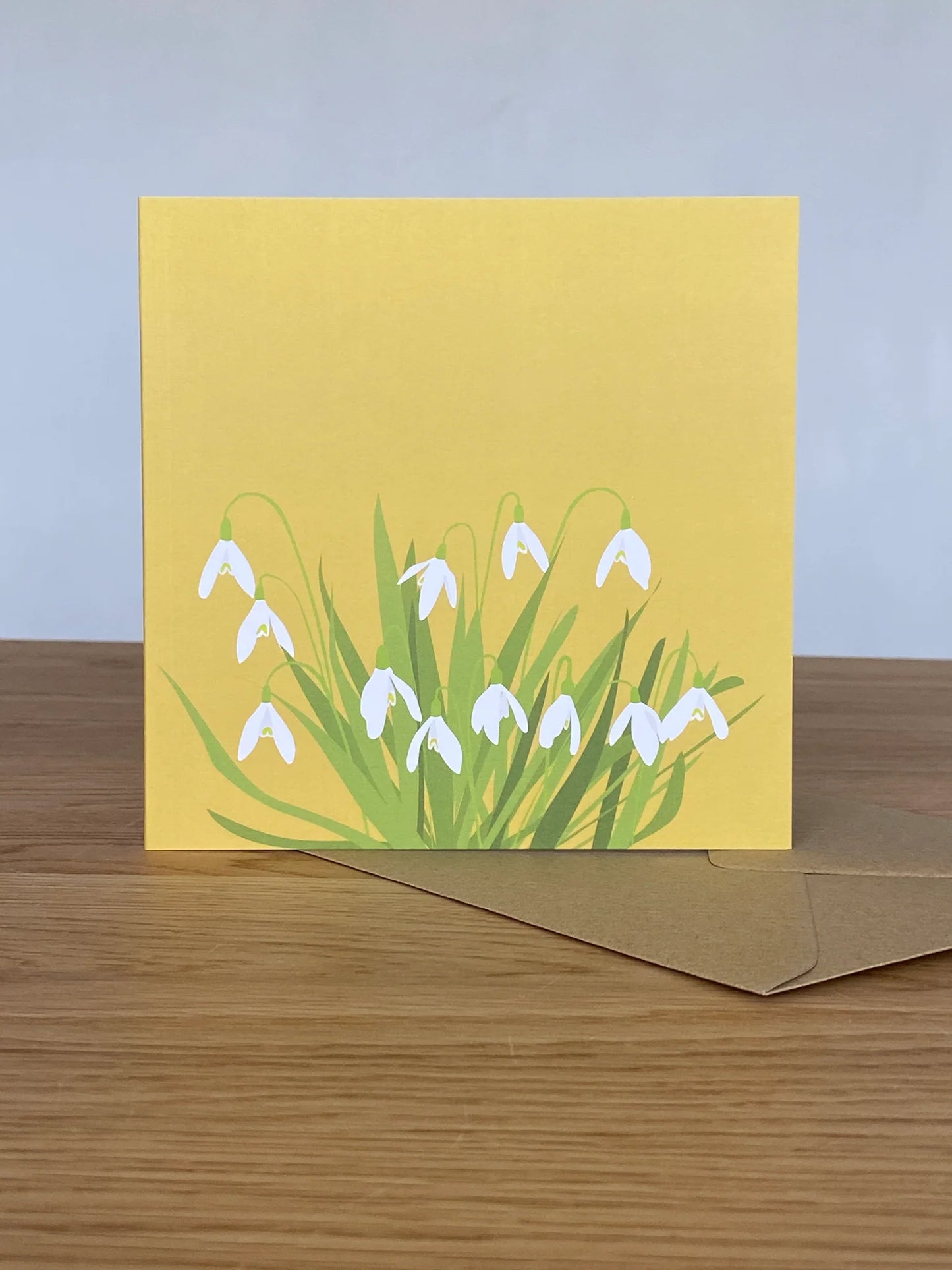 Blank Card Snowdrop