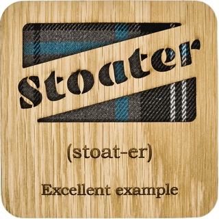 LT Wooden Coaster Stoater