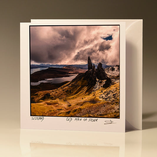 Blank Photo Card Old Man of Storr