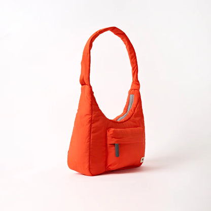 Roka Belsize Handbag Taslon Small (Tangerine)