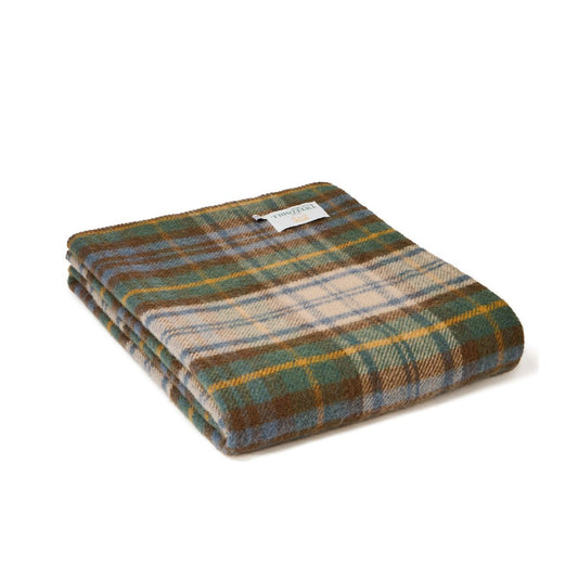 Tweedmill Wool Throw Antique Dress Gordon