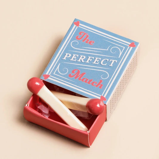 Tiny Matchbox Ceramic Match Token