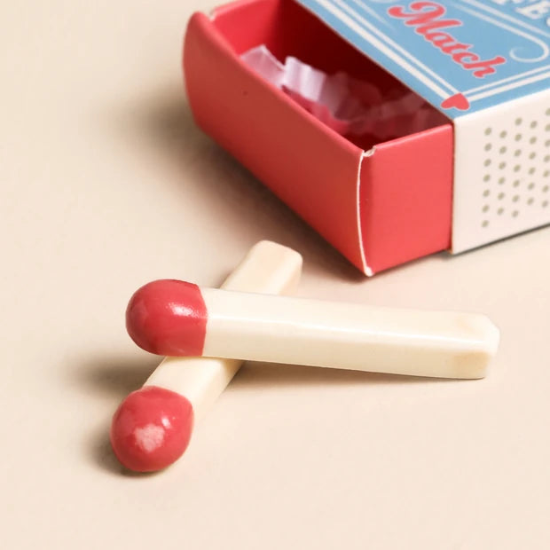 Tiny Matchbox Ceramic Match Token