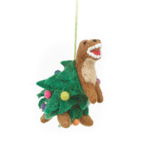 Christmas Felt Hanging Decoration Tree-Rex