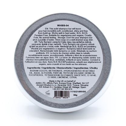 Wild Hare Solid Shampoo Tin Tutti Frutti