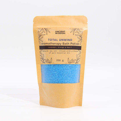 Sea Salt Bath Potion Total Unwind