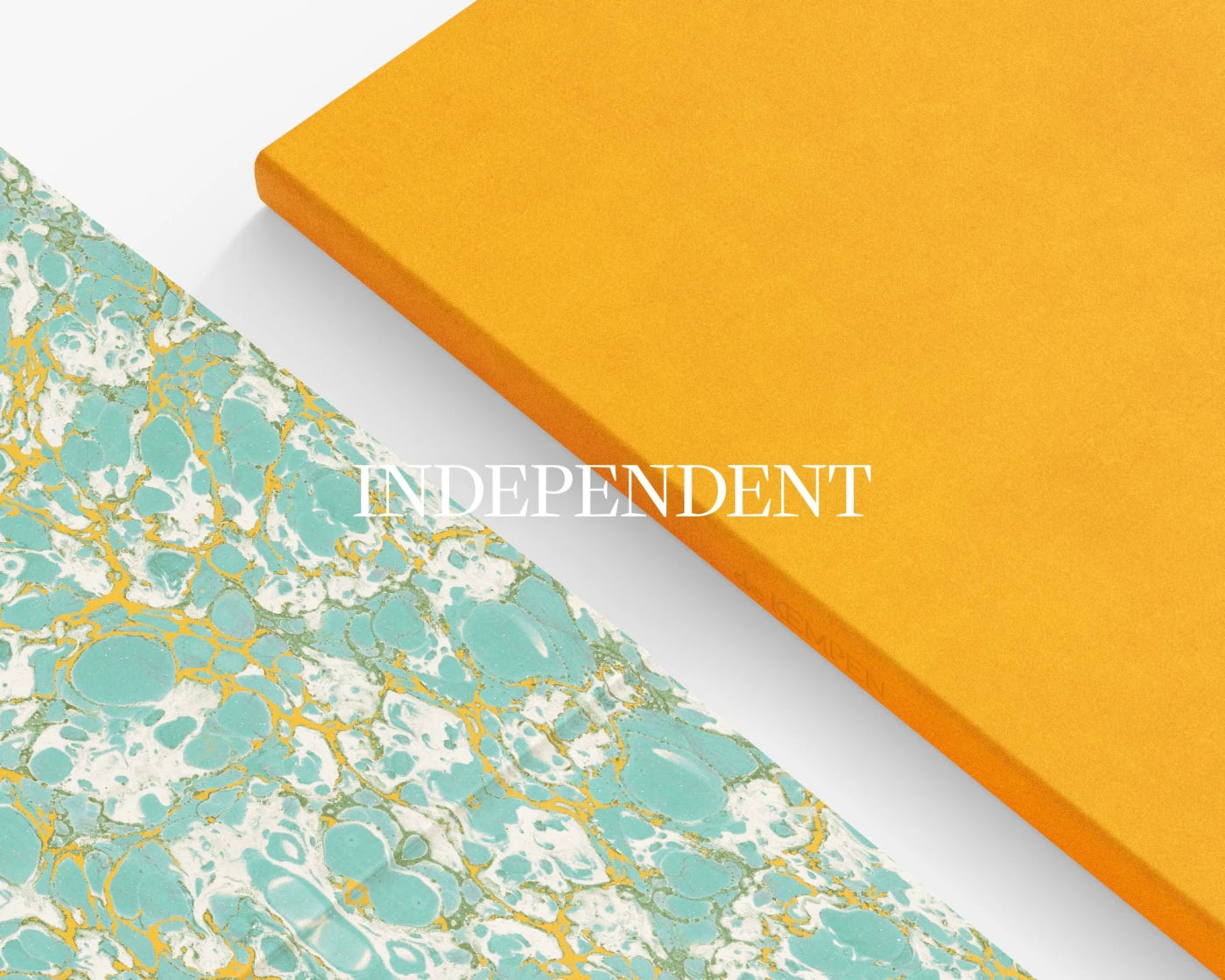 De Kempen Pocket Notebook Blank (Independent Yellow)