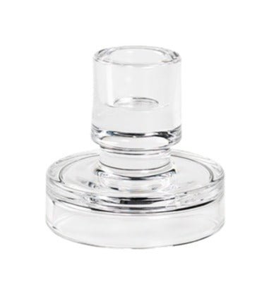 Broste Copenhagen Petra Small Candle Holder - Clear