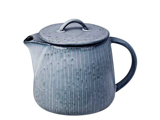 Nordic Sea Stripe Large Teapot