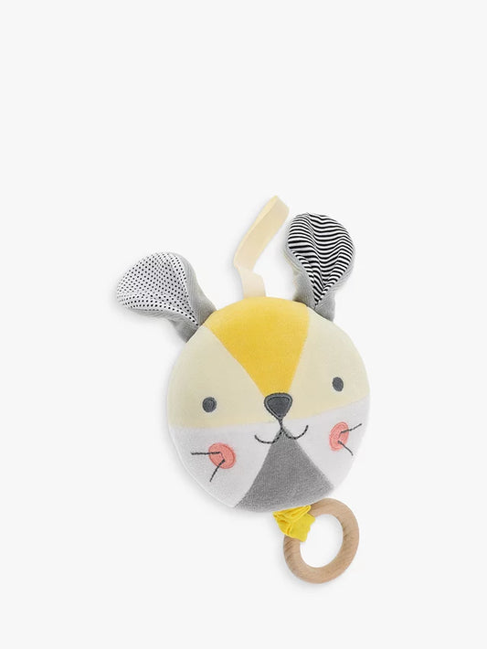 blossom beige bunny musical pull