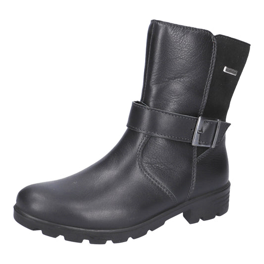 Ricosta RANKA Waterproof Leather Boots (Black) 