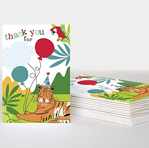 Thank You Mini Cards 10pk Tiger