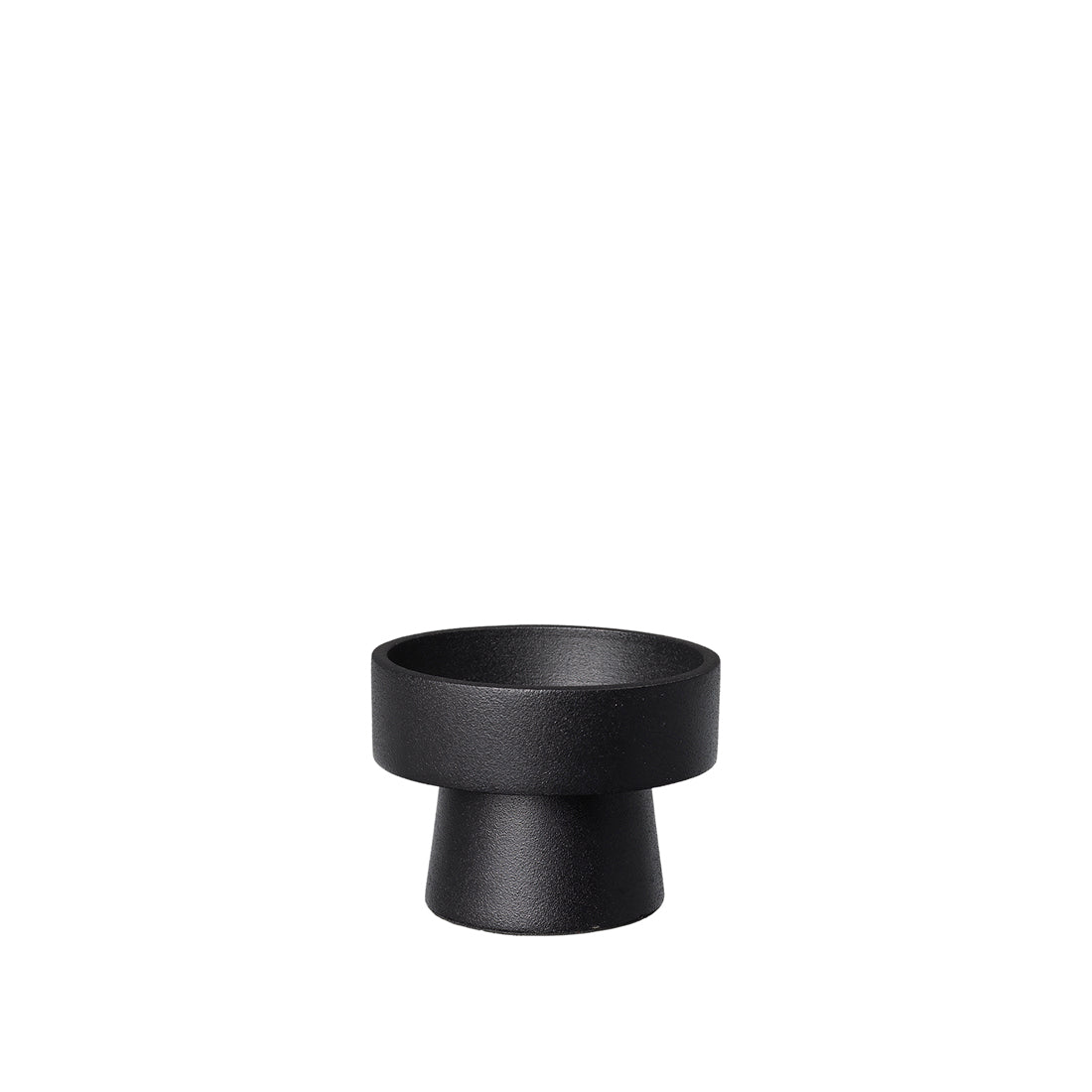 Anker Aluminium Candlestick Black 8x6