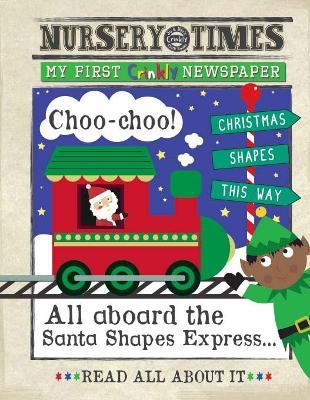 Crinkly Book Santa Shapes Express