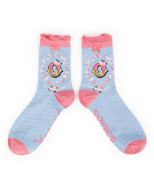 4-7 Bamboo Socks Alphabet