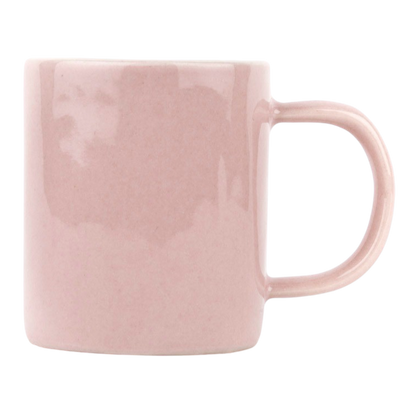 Stoneware Espresso Cup Pale Pink