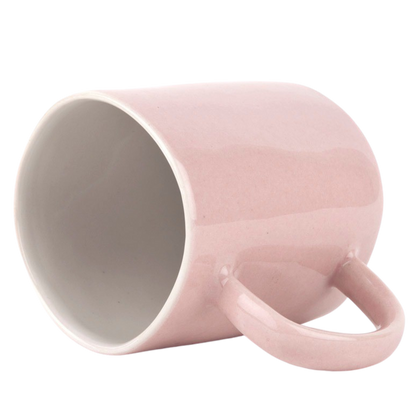 Stoneware Espresso Cup Pale Pink