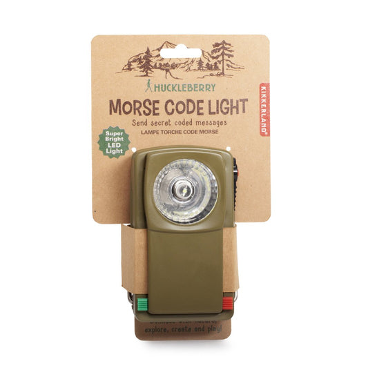 Huckleberry morse code light
