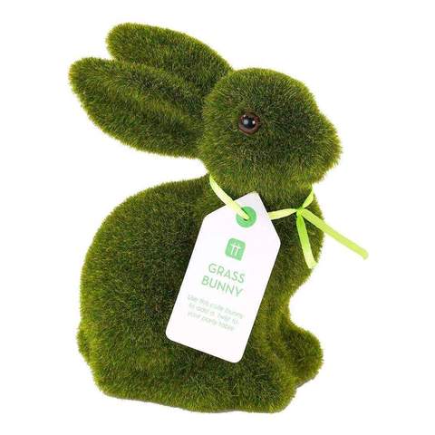 lovely grass covered bunny