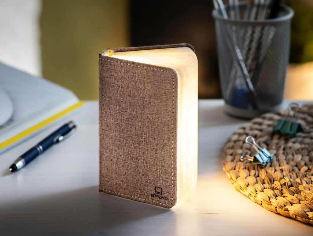 Smart Booklight Mini Coffee Brown